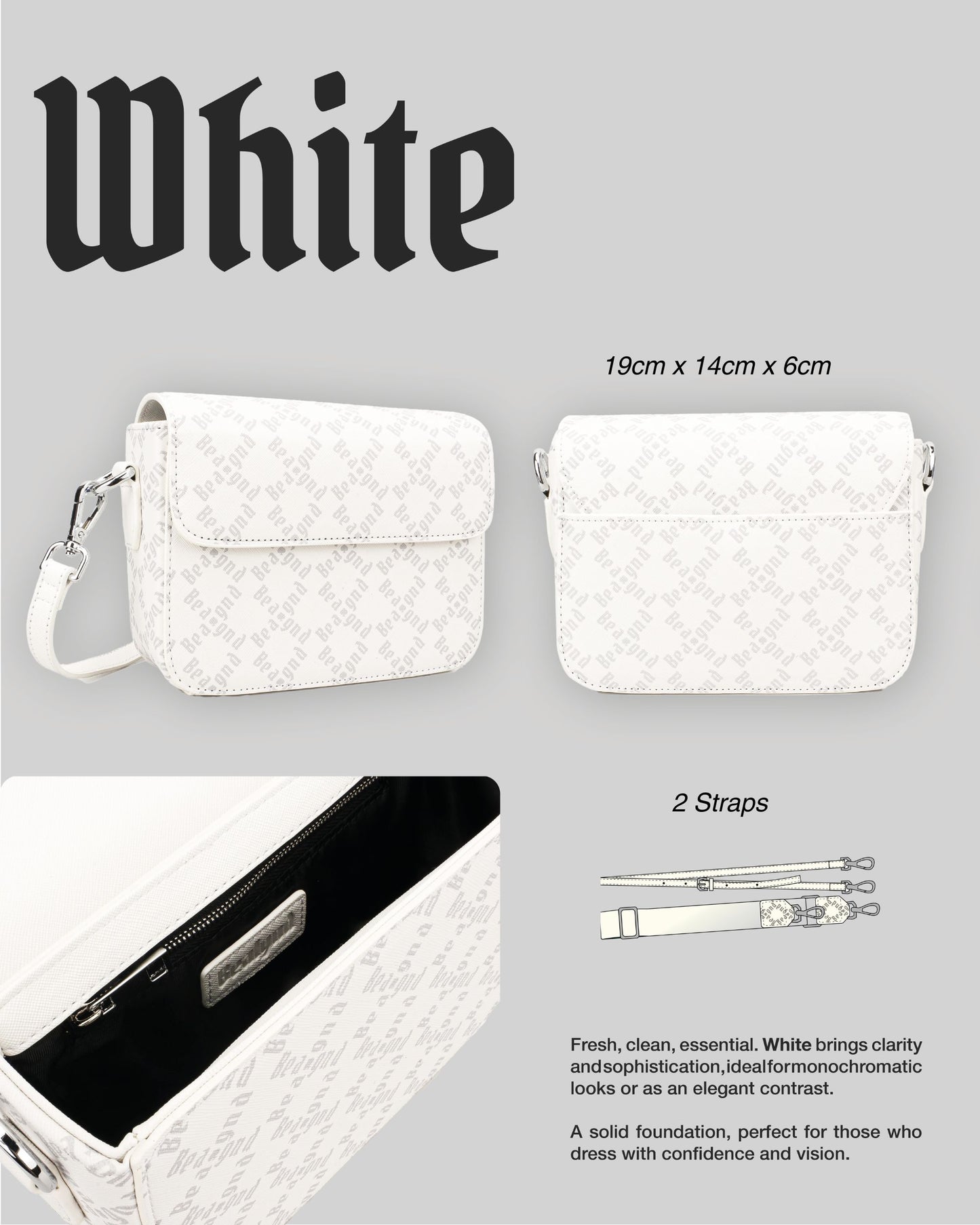 LGND MONOGRAM BAG SS25
