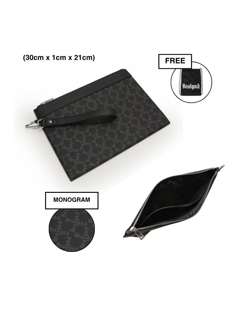 Bealgnd Pouch Handbag Monogram - BEALGND