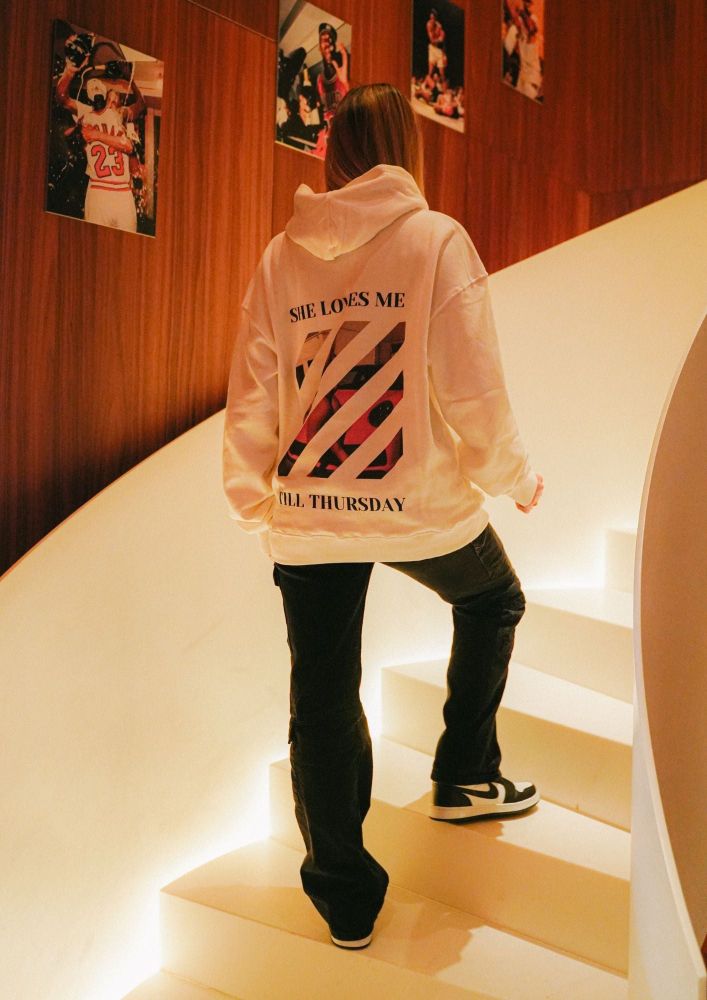 TILL THURSDAY HOODIE WHITE - BEALGND
