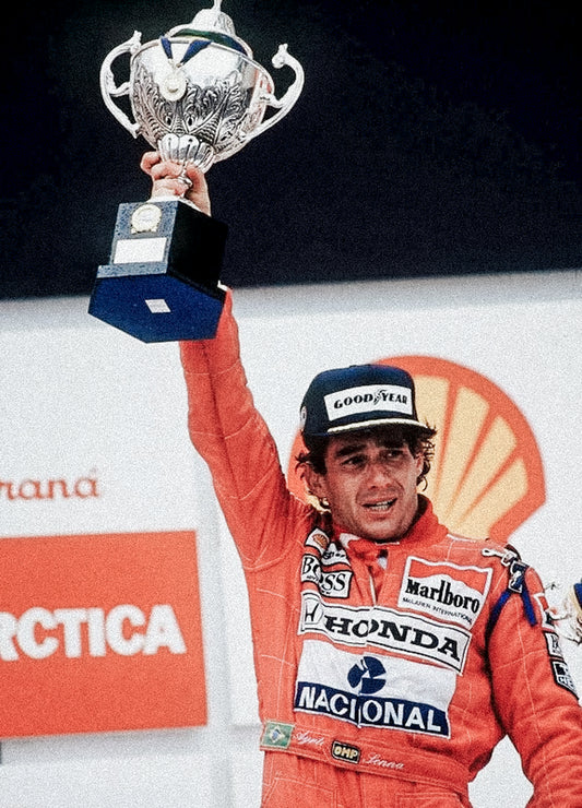 La velocidad del alma; Ayrton Senna