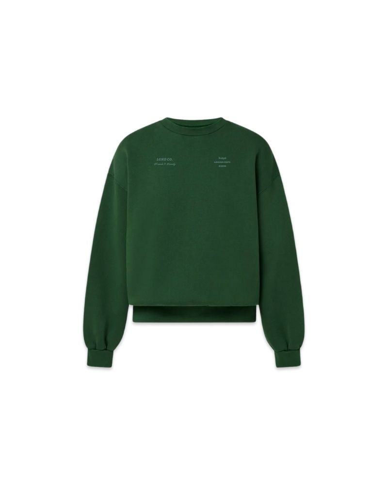 ARCHIVE DEPT SWEATER GREEN - BEALGND