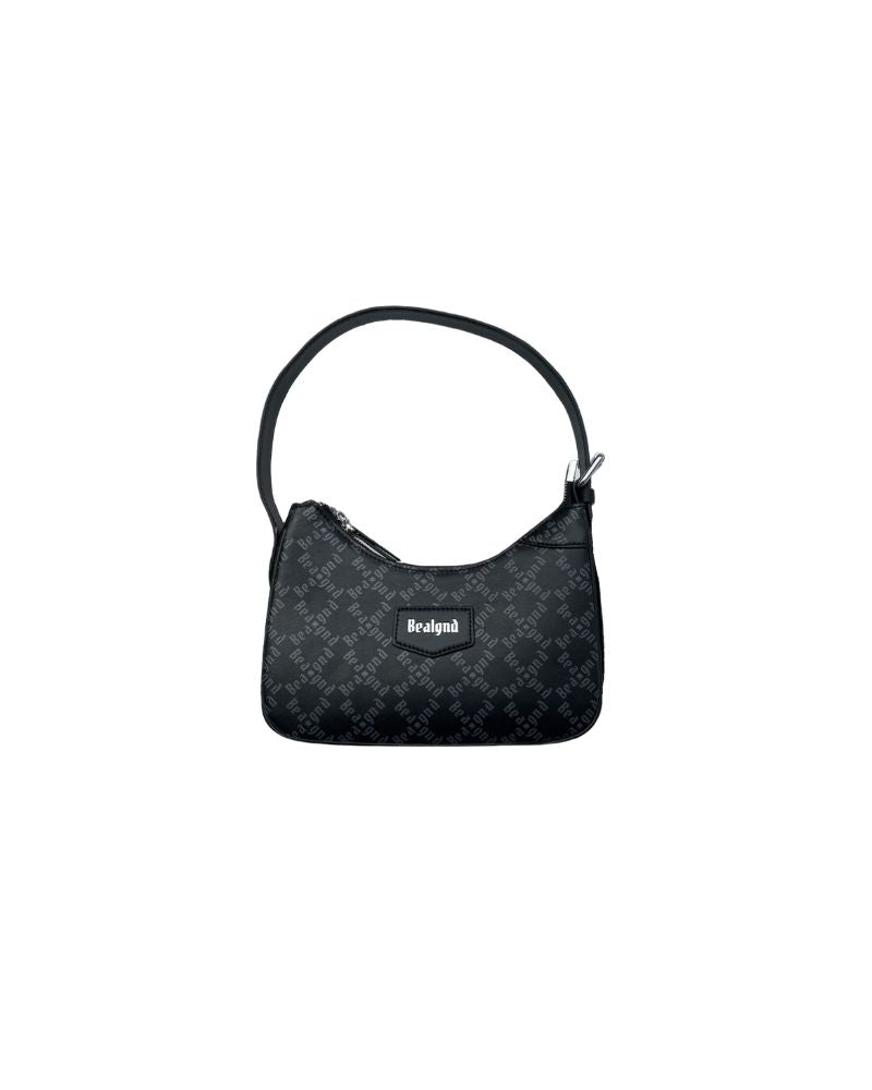 MOON BAG MONOGRAM BLACK - BEALGND
