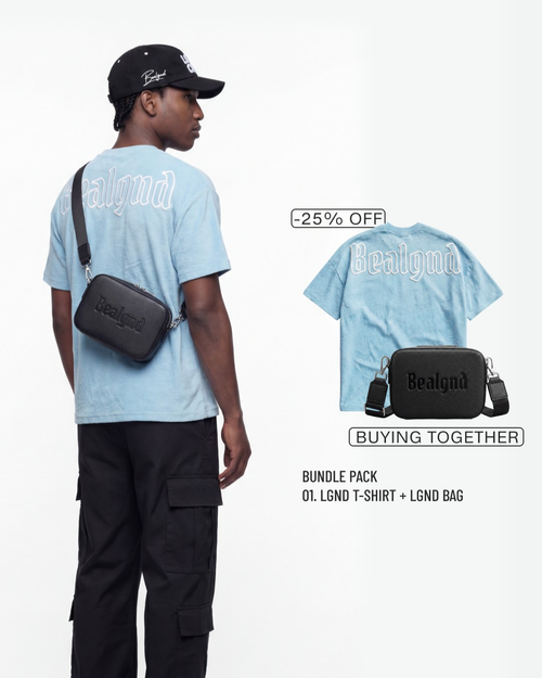 Bundle - Crossbody Basic Bag + T-Shirt - BEALGND