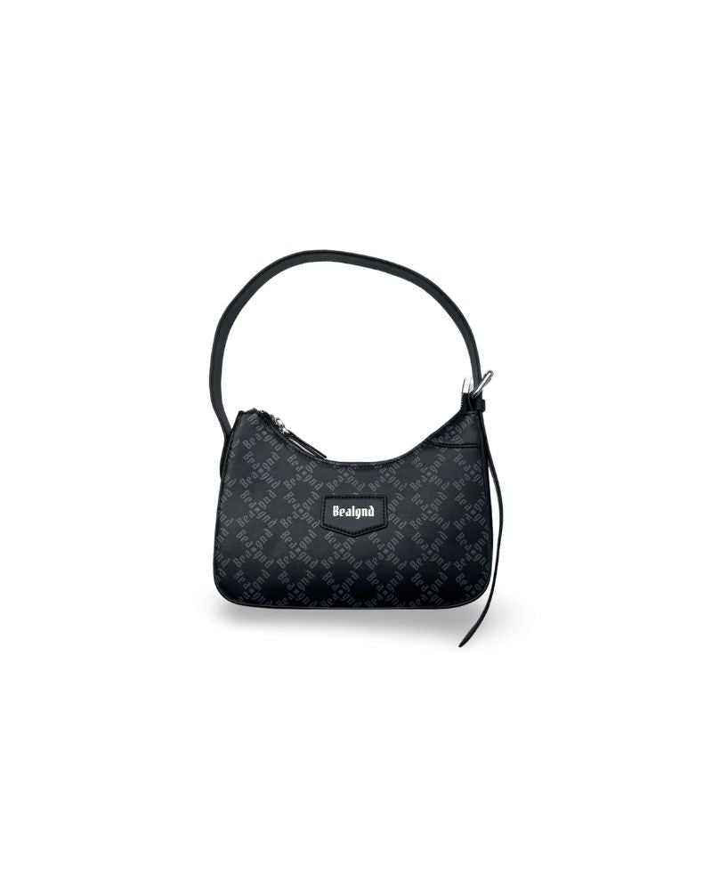 MOON BAG MONOGRAM BLACK - BEALGND