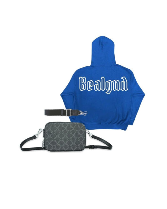 Pack Bolso Monogram + Hoodie LGND Club [Blue] - BEALGND