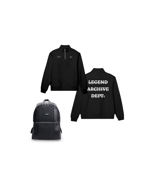 Pack Mochila Bealgnd + 1/4 Zip Sweater - BEALGND