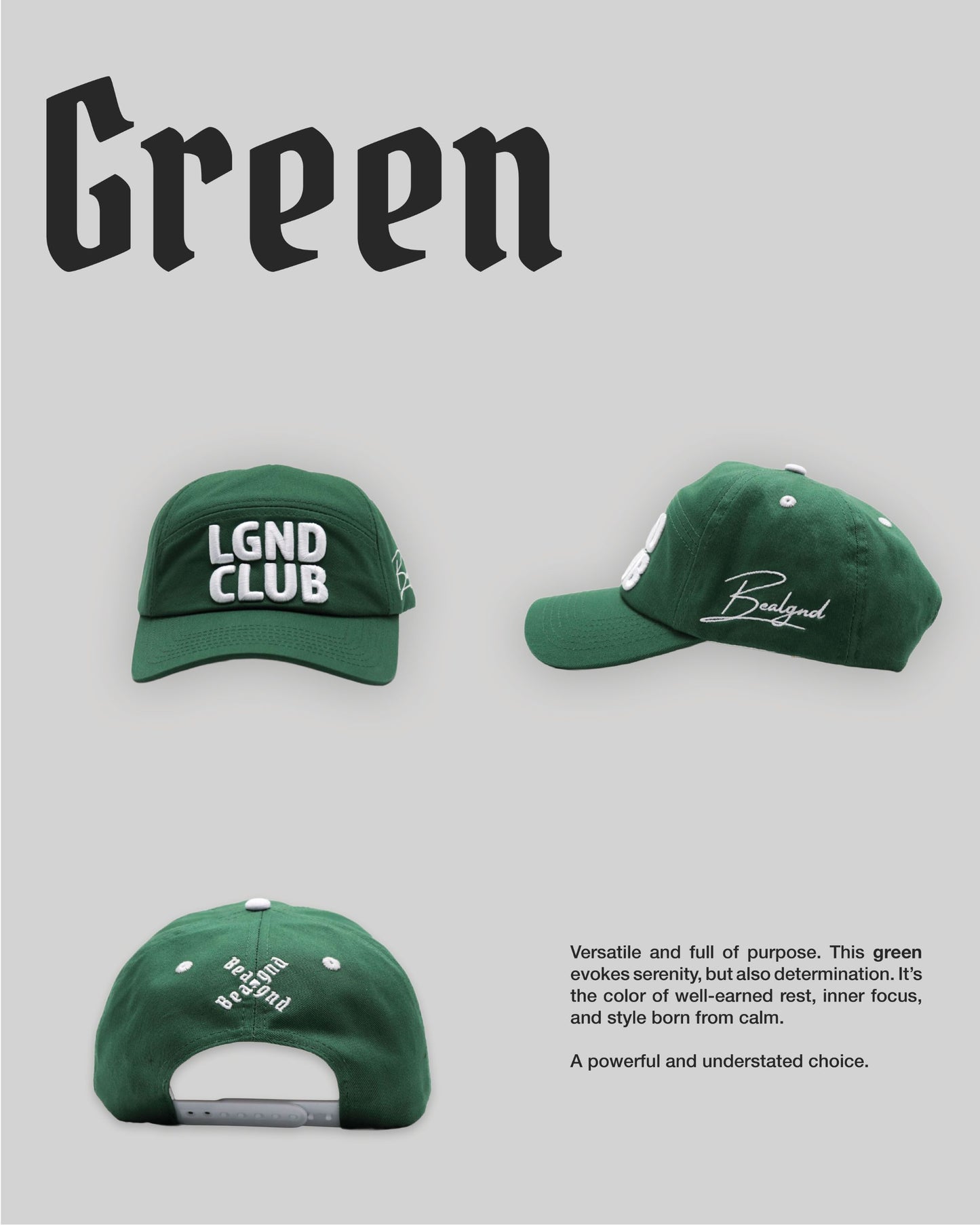 LGND CLUB CAP