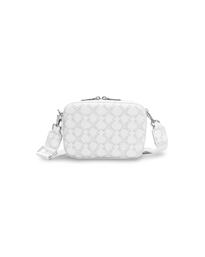 Monogram Crossbody Bag - Blanc