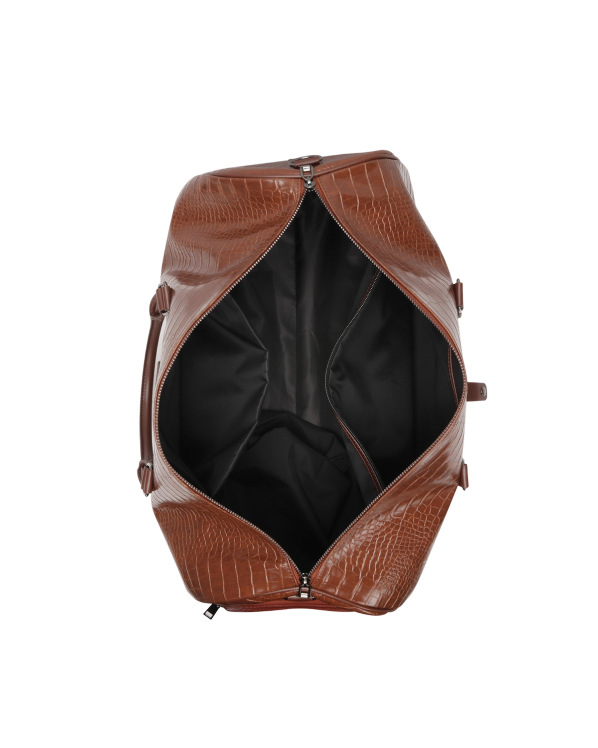 Croc Duffle Bag Brown - BEALGND #Brown