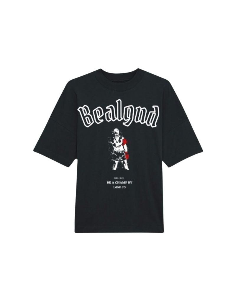 ALI GRAPHIC TEE BLACK - BEALGND